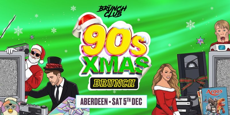 90's Baby Christmas Boozy Brunch