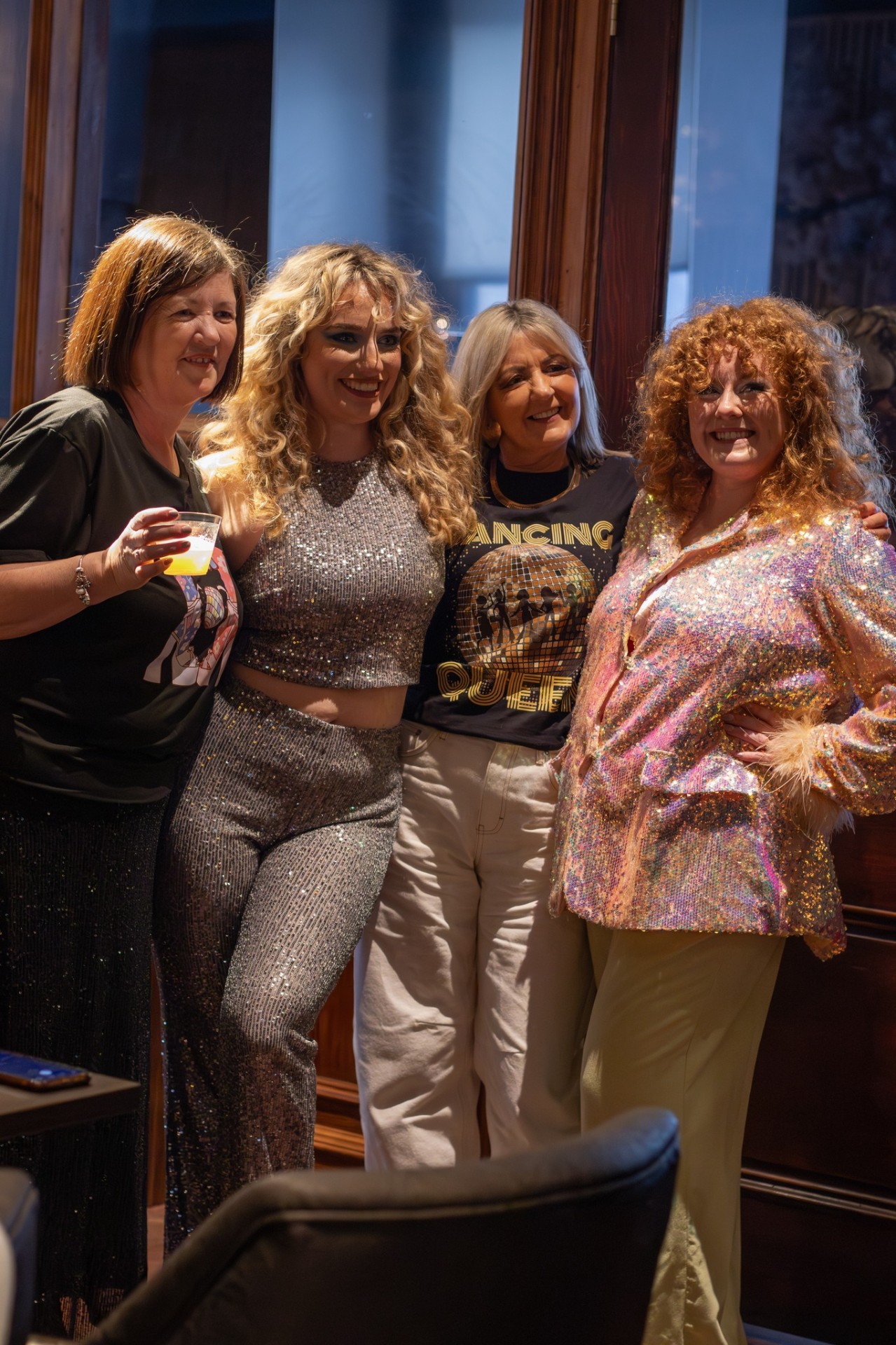 Glamorous group at Hammerman's