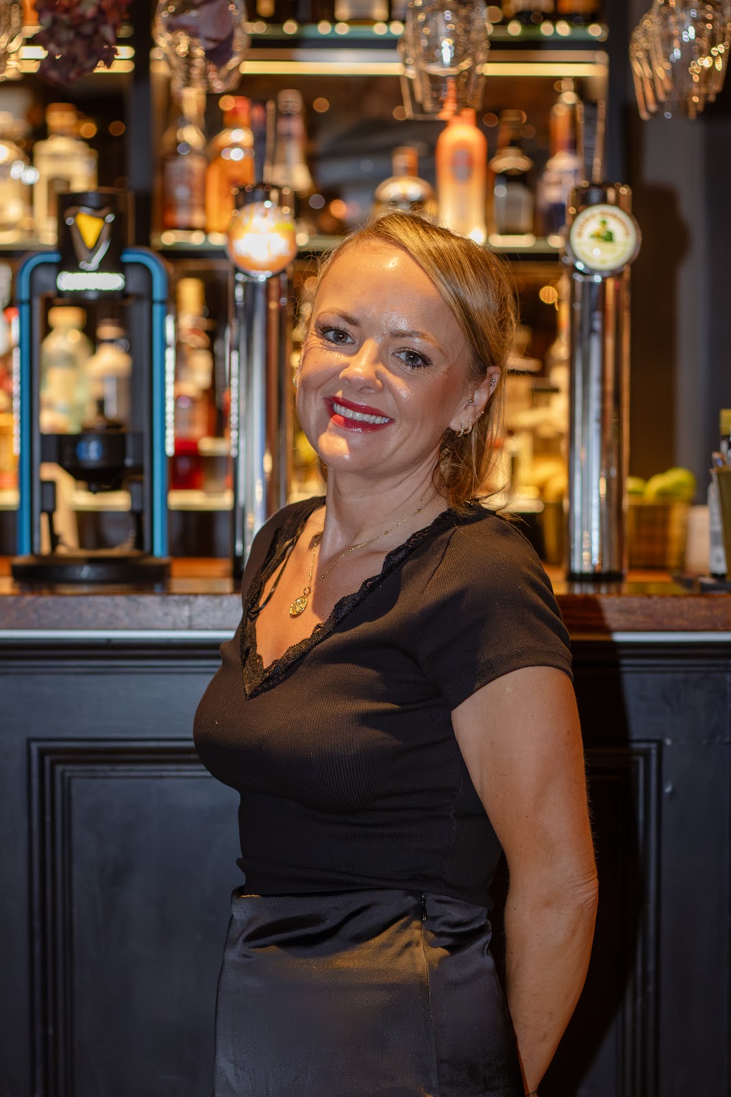 Jordanne Lloyd, Restaurant Manager at Hammerman's restaurant and cocktail bar in Aberdeen